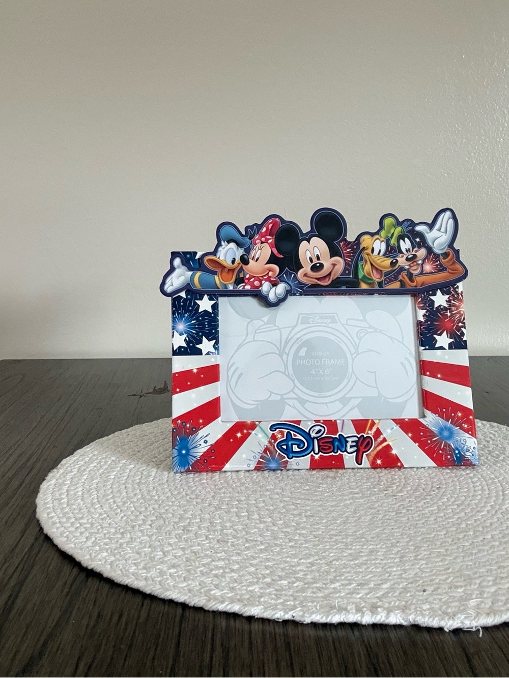 Disney Red, White & Blue Character Photo Frame